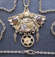 Uhrknall`s Unikat Steampunk Fächer